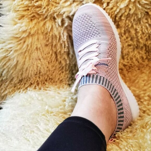 Women's Running Sneaker Slip-on Walking Shoes - Picture 2 of 11
